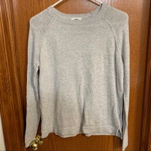 Old Navy Gray Crew Neck Sweater Size XS